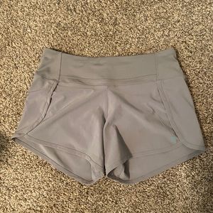 Grey free fly shorts